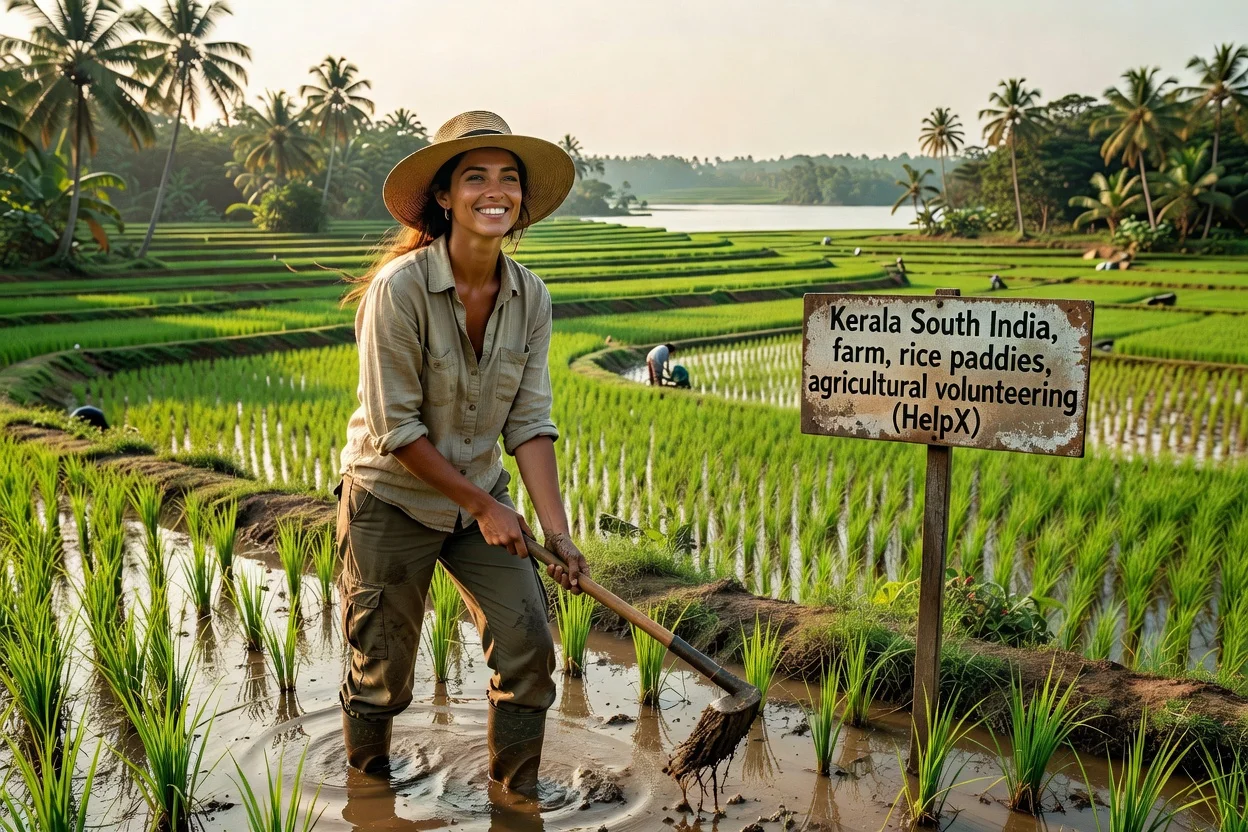 HelpX au Kerala 2026 : une semaine de bénévolat dans l'Inde du Sud — récit